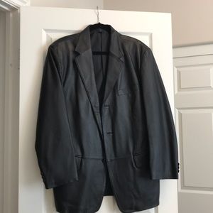 Men’s Leather Sport Coat